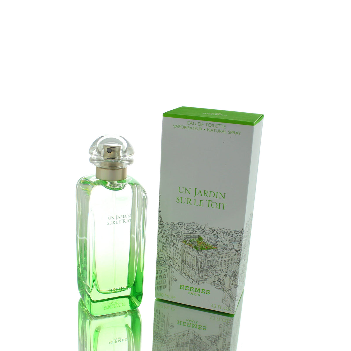 Hermes (Unboxed) - Hermes Un Jardin Sur Le Toit EDT Tester (With Cap)