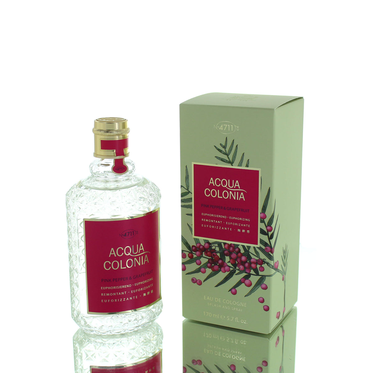 Maurer & Wirtz 4711 Aqua Colonia Pink Pepper And Grapefruit EDC