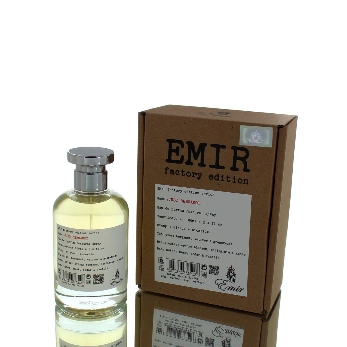 Paris Corner Emir Just Bergamot EDP
