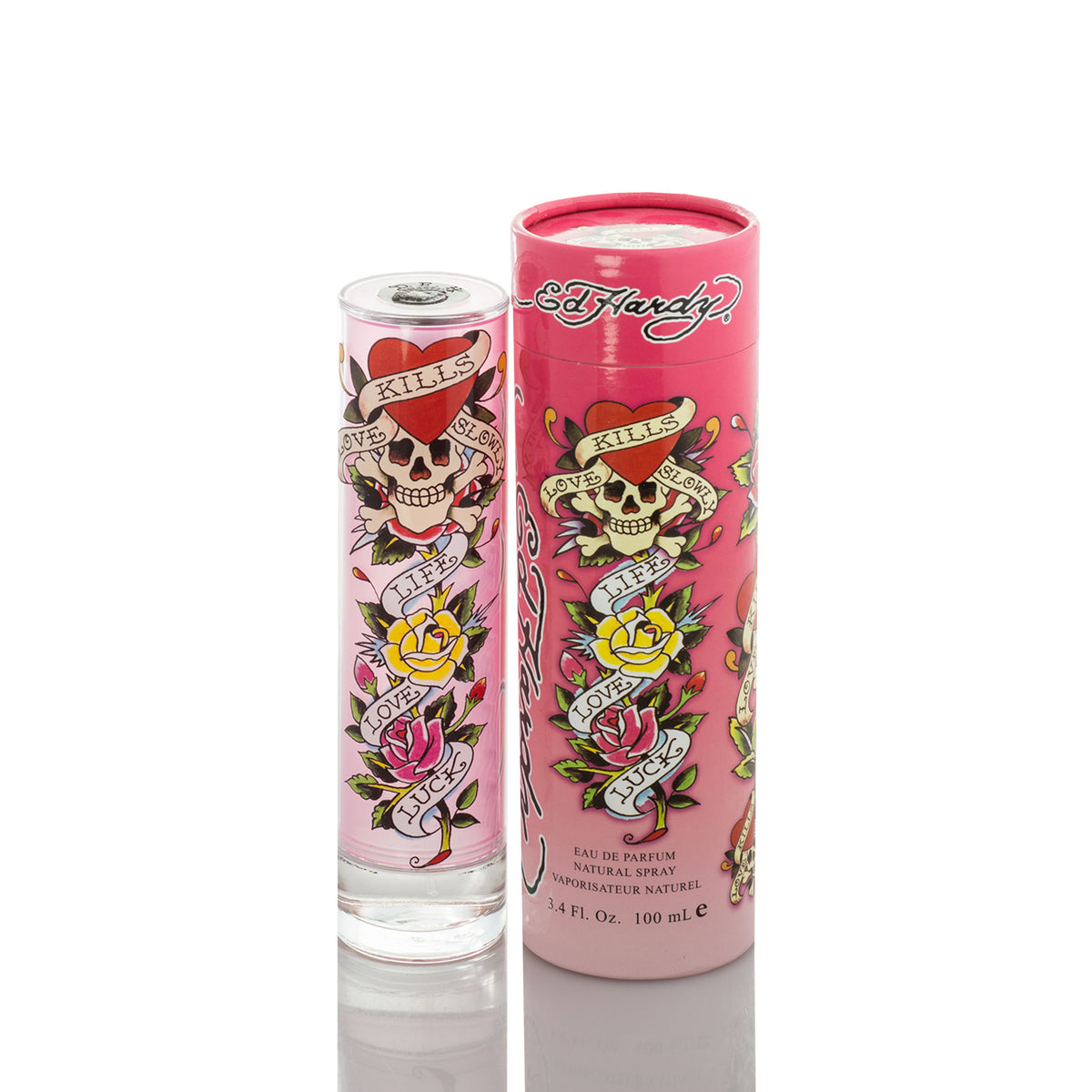 Ed Hardy Classic Pink Tall EDP Tester (No Cap)
