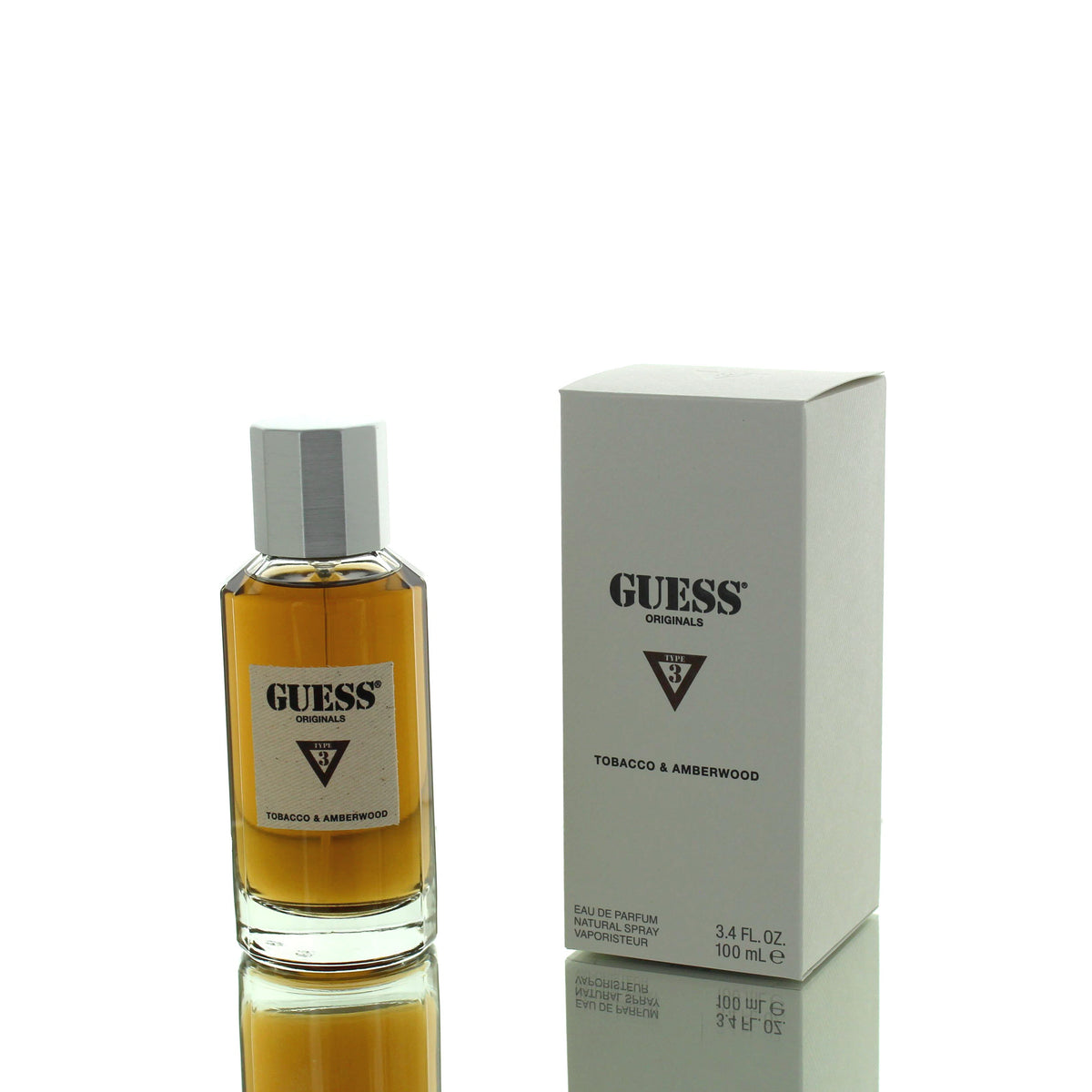 Guess Type 3 Tobacco & Amberwood EDP