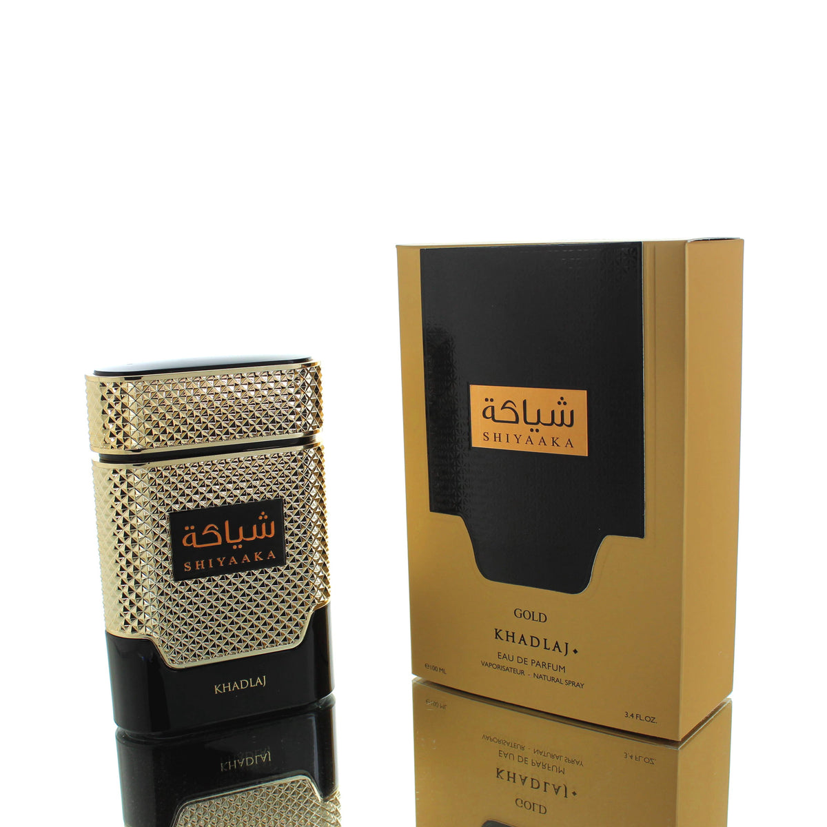 Khadlaj Shiyaaka Gold EDP (Black With Gold)