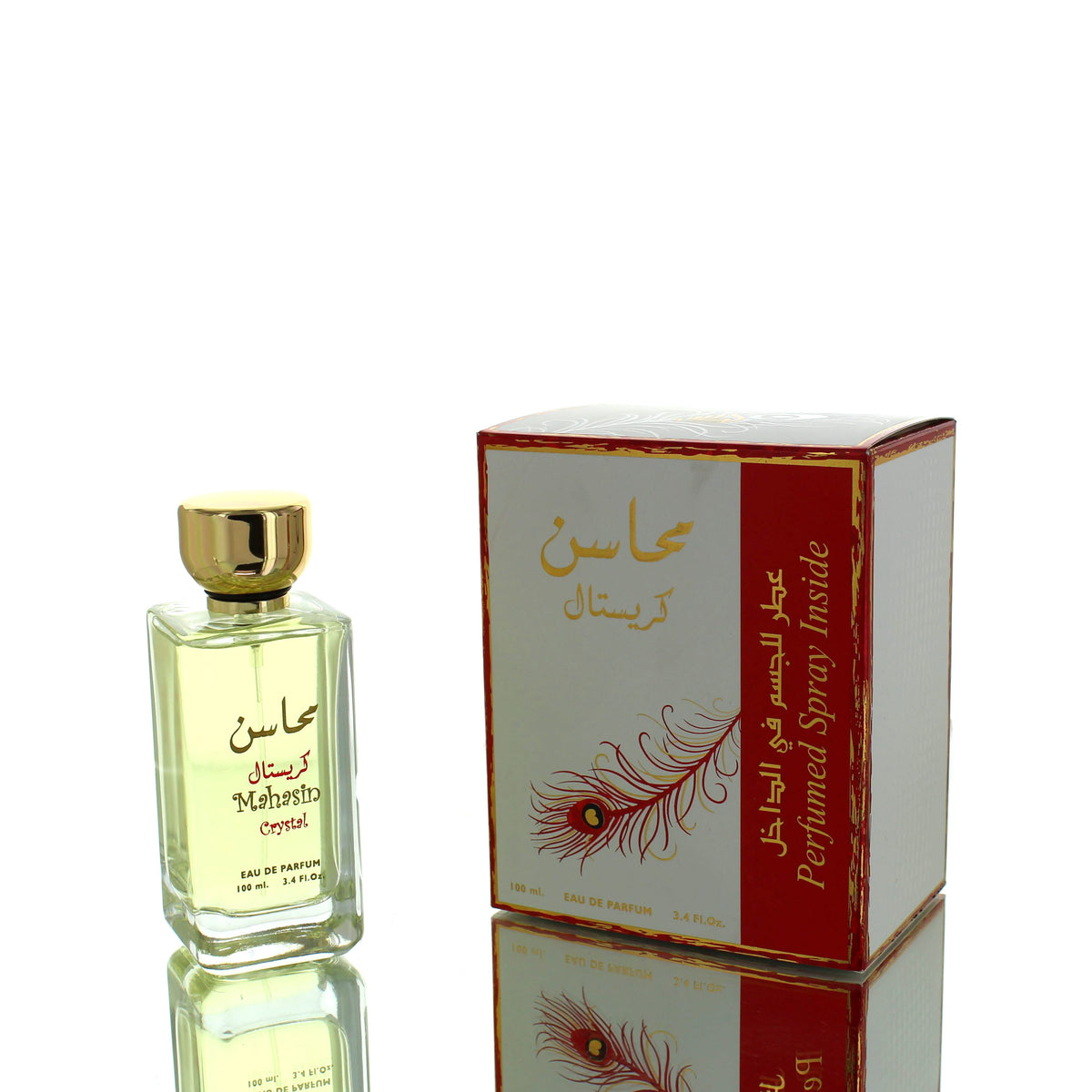 Lattafa Mahasin Crystal EDP (With Deo)