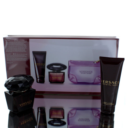 Versace Crystal Noir EDP Gift Set (Hard Box)
