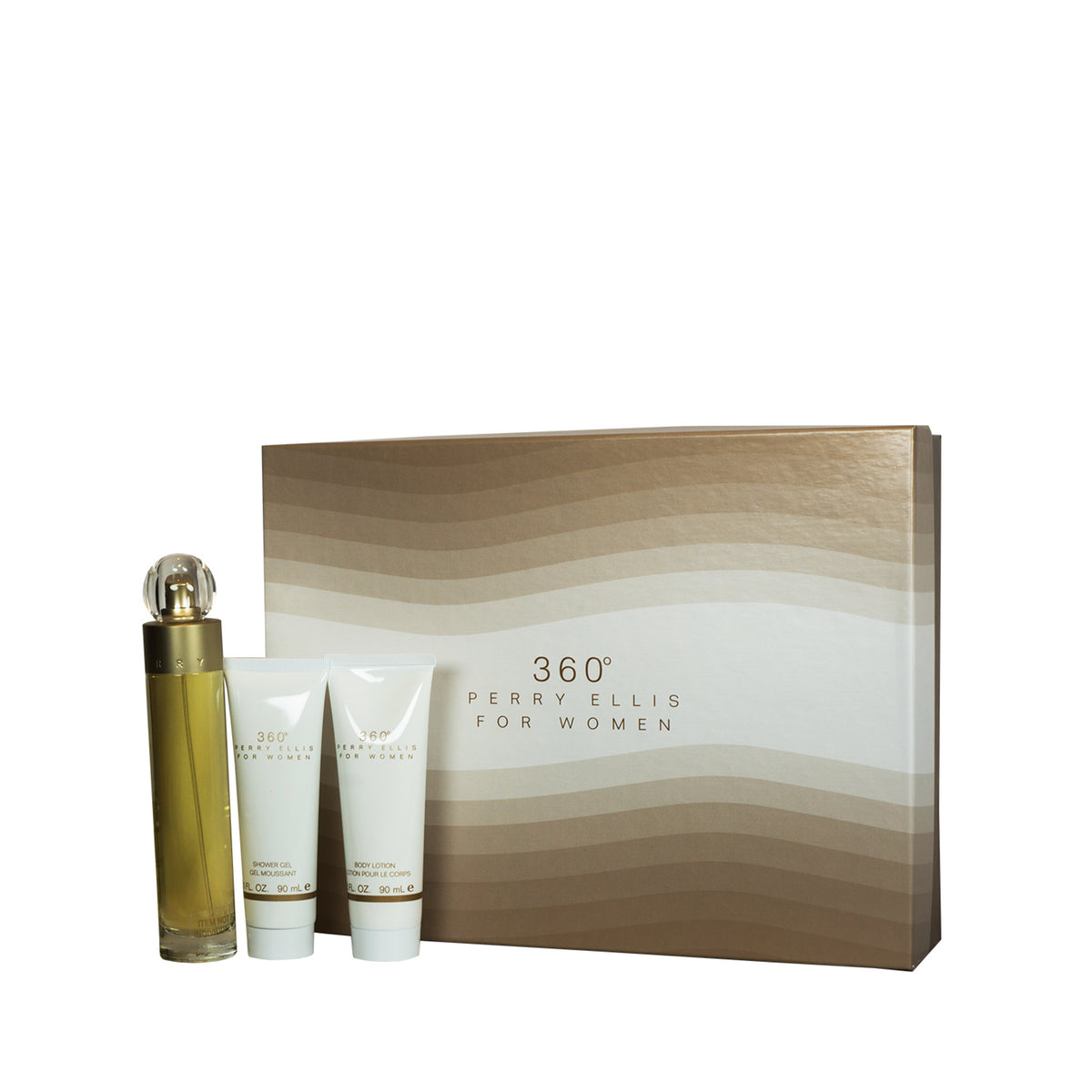 Perry Ellis 360 Classic EDT Gift Set (Hard Box)